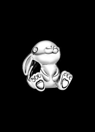 Серебряный шарм (подвеска) для браслета пандора    "кролик нини" 798763c00