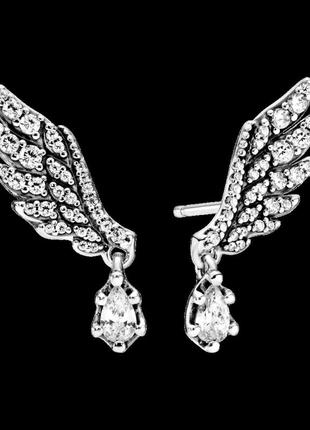 Срібні сережки   "крила ангела" 298493c01