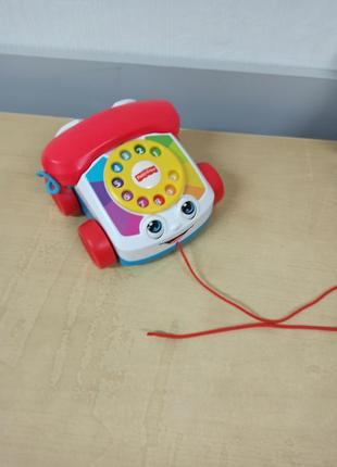 Іграшка-каталка «веселий телефон»  fisher-price