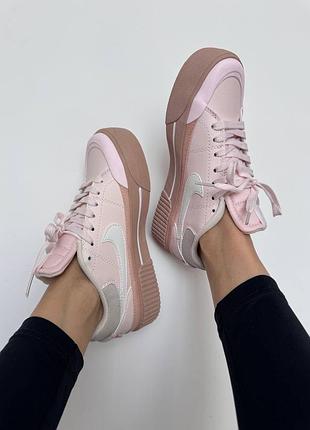 Кросівки nike court legacy  pink