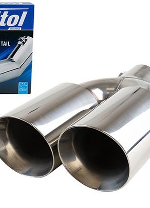 Насадка на глушитель vitol нг-0260а d 64мм