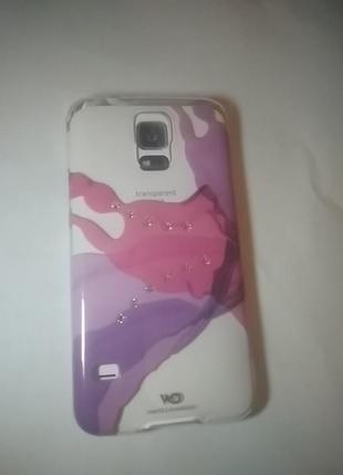 Чохол накладка wd liquids для samsung galaxy s5 g900 / duos pink