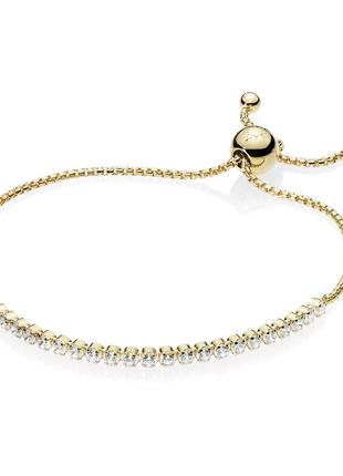 Серебряный браслет для шармов пандора  560524cz