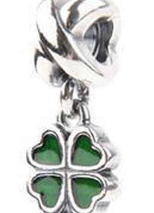 Срібна підвіска-намистина (шарм) для браслета пандора