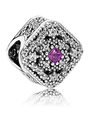 Срібна намистина (шарм) для браслета пандора  792013ncc