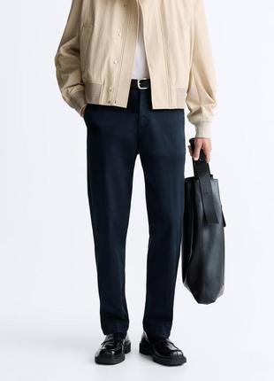 Брюки chinos zara