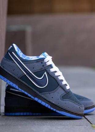 Nk141 кросівки в стилі nike sb dunk low concepts blue lobster7 фото