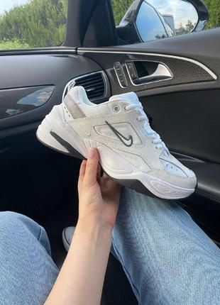 ✔️ nike m2k cool white 37