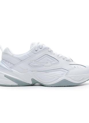 ✔️ nike m2k tekno white pure platinum 37