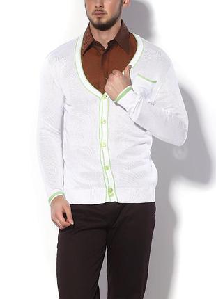 Кардикан чоловічий (білий светр чоловічий)