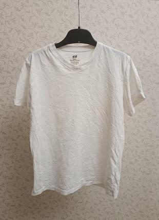 🔥 розпродаж 🔥 біла футболка h&m