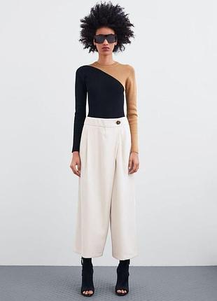 Нові з цінником бавовняні штани zara 2024