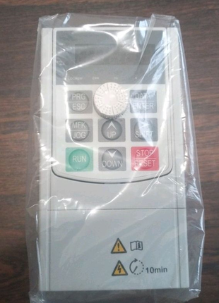 Частотний перетворювач anyhz 1,5 квт 220в/3-ф220в 7а2 фото