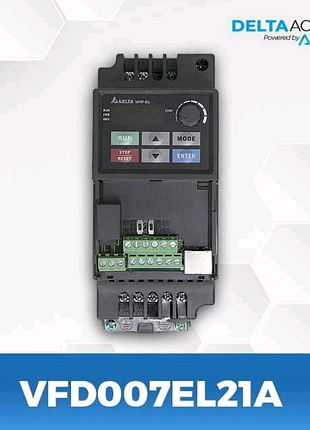 Частотный преобразователь delta vfd007el21a