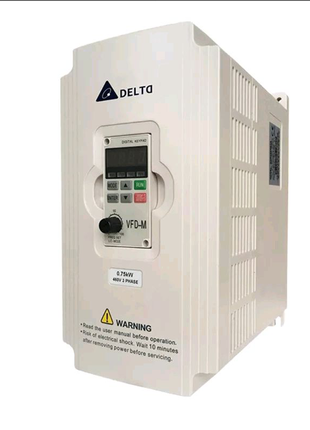 Инвертор  преобразователь частоты 4 квт 380v delta vfd-m series