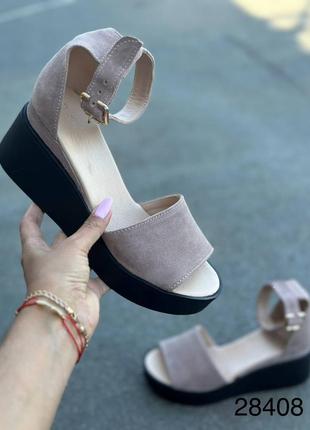 Натуральная кожа замша все размеры сандалии