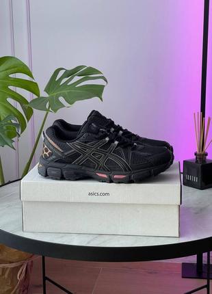 Мужские кроссовки черныеasics gel-kahana black