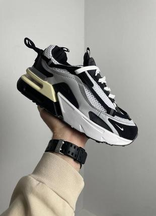 Женские кроссовки nike air max furyosa silver black