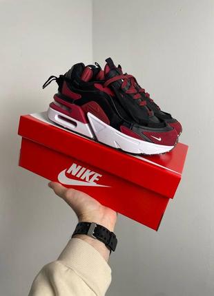 Женские кроссовки nike air max furyosa burgundy black⚡️