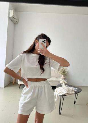 Костюм шорти+ футболка2 фото