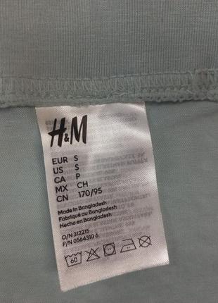 Трусы боксеры мятные 44-46 s хлопок h&m4 фото