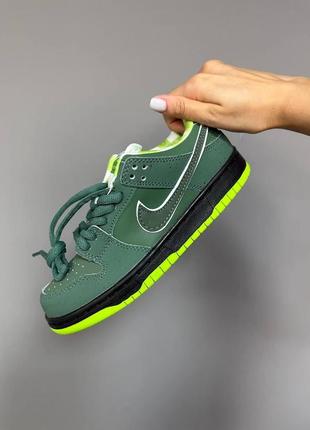 Кроссовки nike sb dunk “green lobster” premium