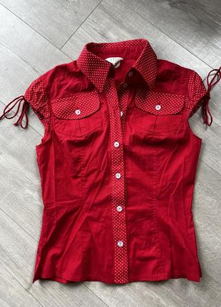 Блуза/ рубашка из натуральной ткани
