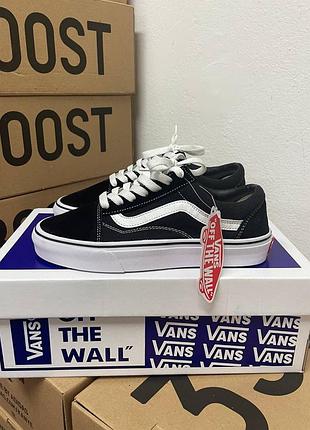 Кроссовки кеды vans old skool classic black white