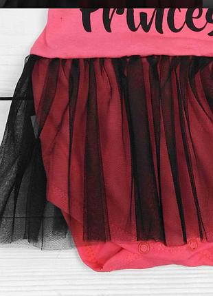 Бодік боді зі спідничкою фатін2 фото