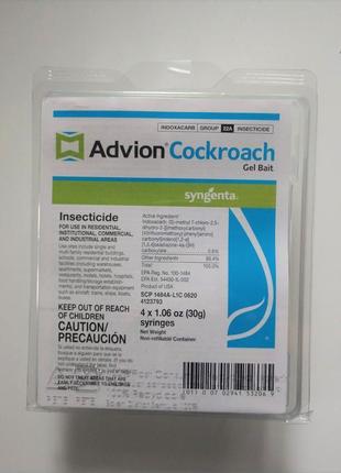 Отрута від тарганів advion cockroach gel (30 грам)4 фото