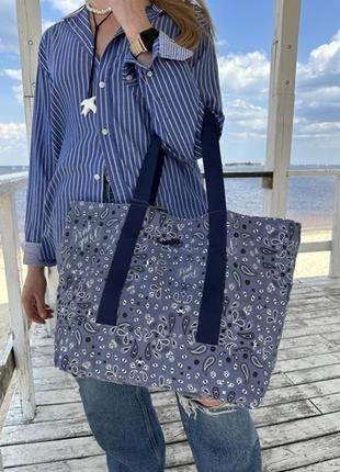 Victoria's secret двухсторонняя сумка. размеры: 55 см*34 см*17 см