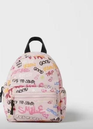 Детский рюкзак от zara для девочки