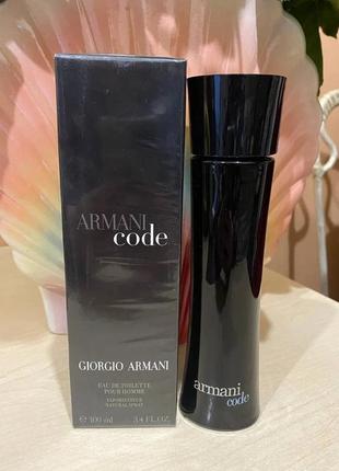 Giorgio armani code pour homme туалетна вода 100ml джорджіо армані код коде пур гом чоловічий