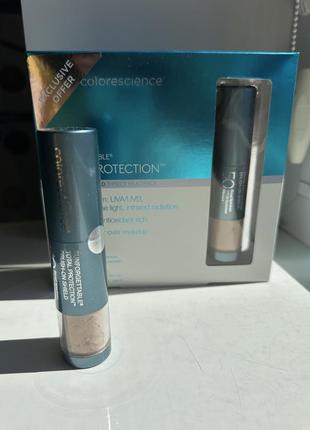 Colorescience пудра з спф sunforgettable total protection brush-on shield spf 50 multipack medium