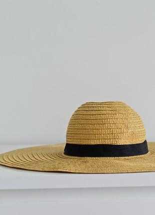Zara шляпа соломенная шляпа