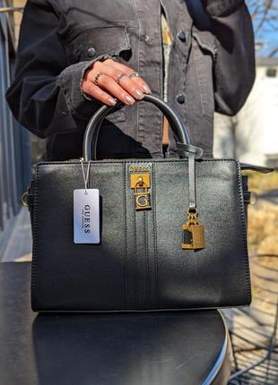 Сумка guess ginevra elite черный