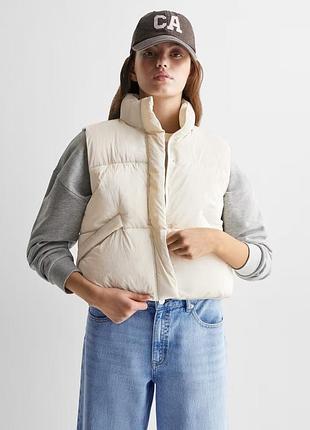 Жилет, жилетка безрукавка, стьобаний жилет дутий, дутік