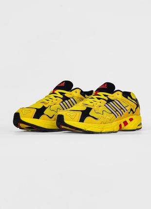 Мужские кроссовки adidas x bad bunny response yellow black