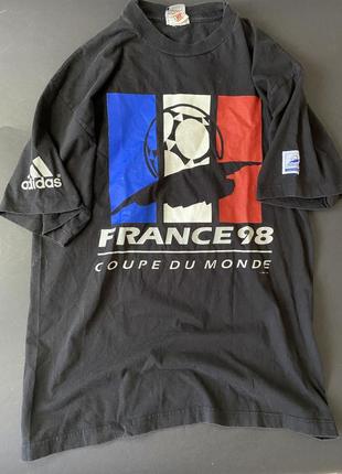 Футболка adidas france 98 vintage