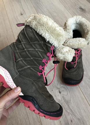 Термоботинки сапоги jambu натуральная замша мембрана weathertite (водонепроницаемые) р. 34