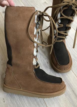 Сапоги ugg (оригінал) натуральна замша в середині натуральна овчина р. 38