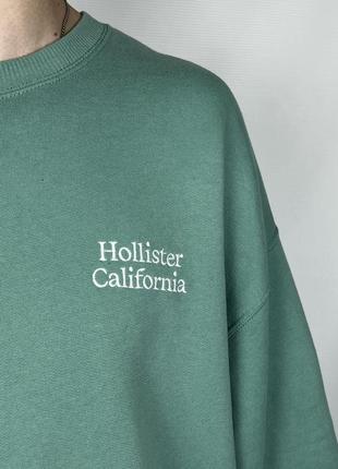Цікавий світшот з вишитим логотипом від hollister california