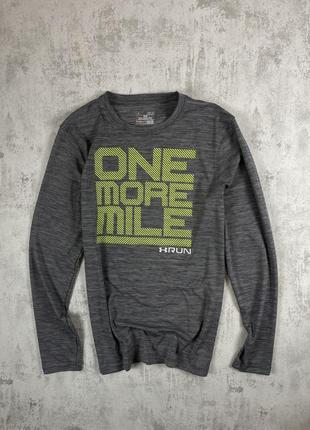 Спортивная кофта under armour run 'one more mile' – стиль и выносливость в цвете мокрого асфальта!