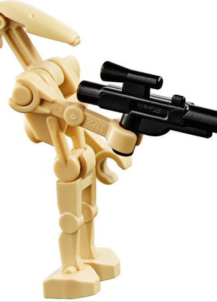 Лего зоряні війни мініфігурки дроїдів (набір 40 дроїдів). lego star wars бойовий дроїд б1.