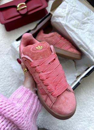 Кеды женские adidas campus peach