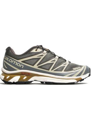Чоловічі кросівки salomon xt-6 beluga dull gold