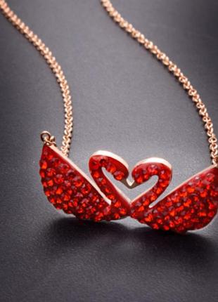 Подвеска лебедь 🦢❤️