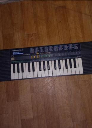 Винтажный банк звуковых тонов casio 100, 32-клавишная модель sa-20, клавиатура