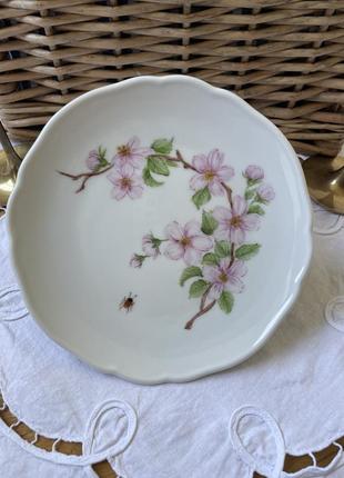 Hutschenreuther porcelain plate настенная декоративная тарелка ручной росписи