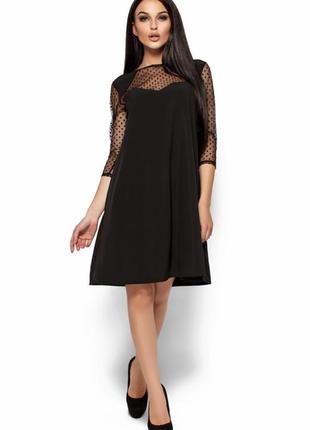 Платье (платье) черное karree